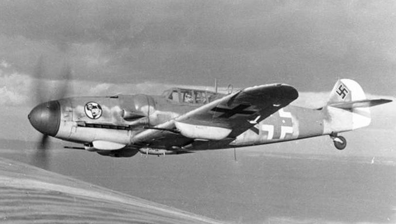 Bf 109 Messerschmitt in der Luft im Zweiten Weltkrieg