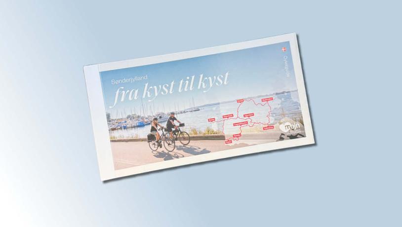 Cykelguidebog om cykelturen Sønderjylland fra kyst til kyst