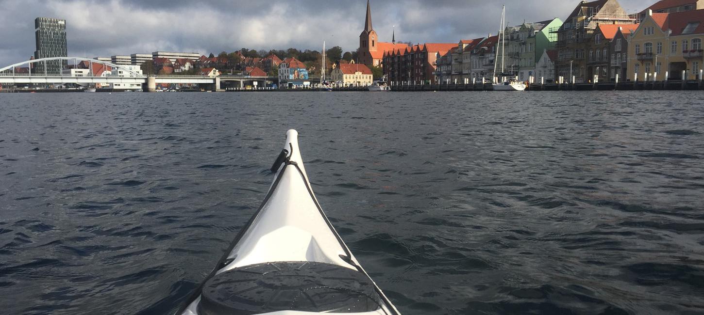 Kajak fahren bei Sønderborg