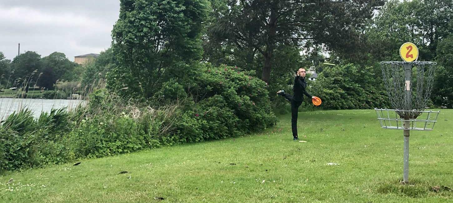 Disc Golf im Haderslev Dampark