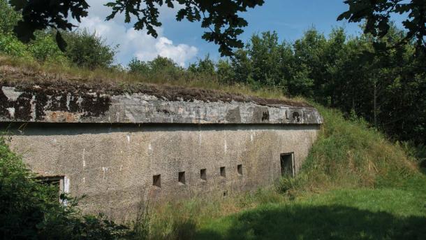 Andholm Batteri - ein intakter Bunker an der Sicherungsstellung Nord