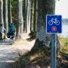 Radfahren auf der Østersørute bei Sønderskov
