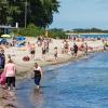 Badestrand bei Gammelbro Camping