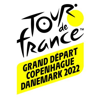 Grand Depart Copenhague 2022 logo - gul