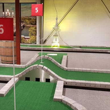 Minigolf im Sportzentrum, Aabenraa