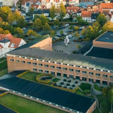 Luftfoto af Hotel Sønderborg Strand