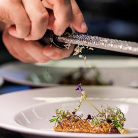 Gourmet på Hotel og Restaurant Fakkelgaarden