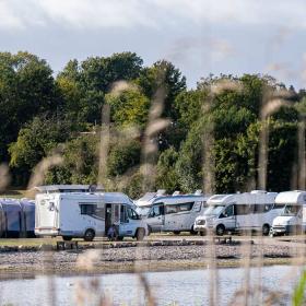 Autocamper bei Lærkelunden Camping